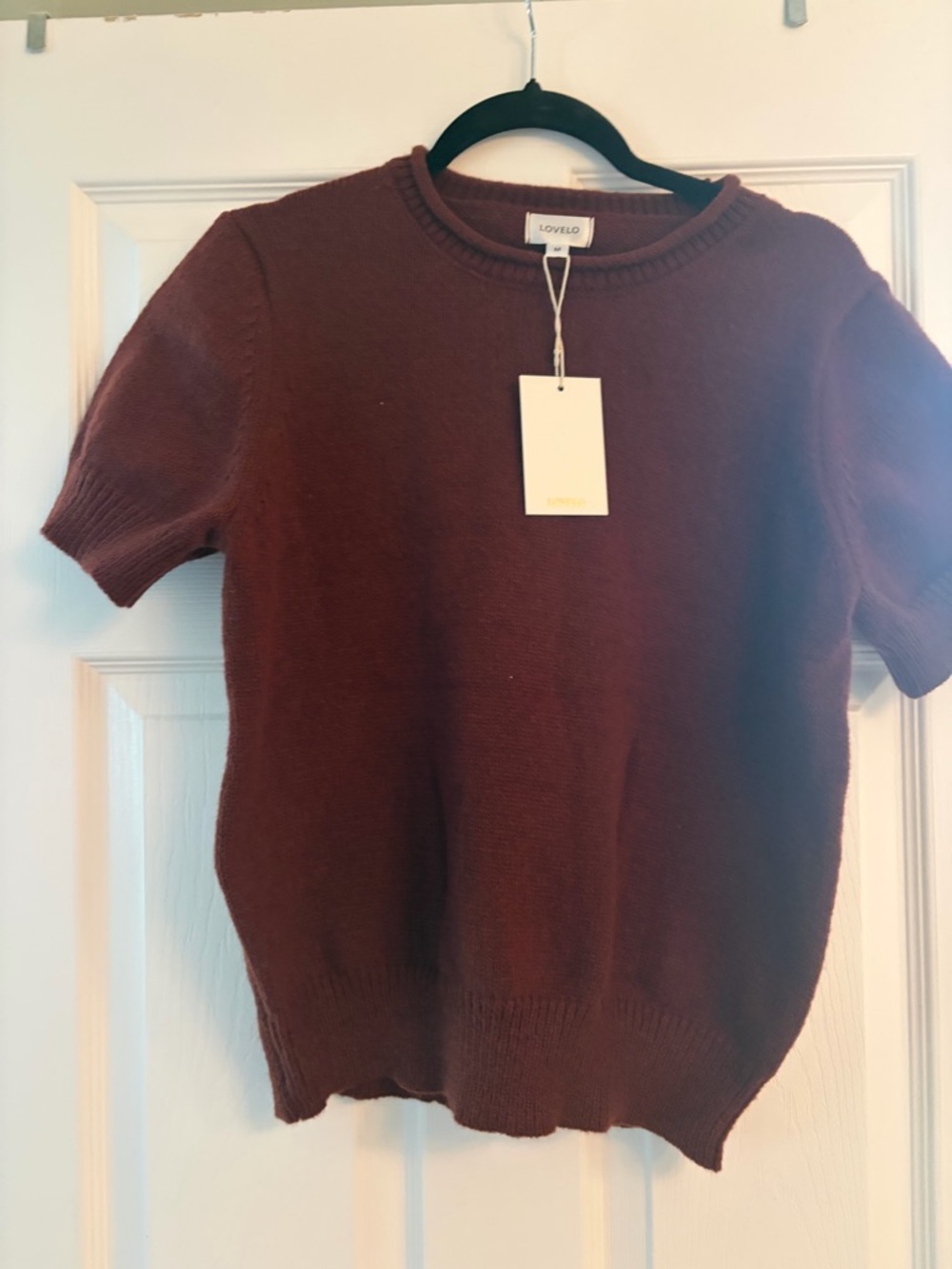 Lovelo Short Sleeve Knit Top NWT